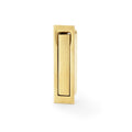 AW990 SQUARE Sliding Door Edge Pull - Solid Brass