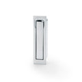 AW990 SQUARE Sliding Door Edge Pull - Solid Brass