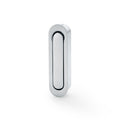 AW991 RADIUS Sliding Door Edge Pull - Solid Brass
