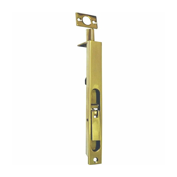 Flush bolt - brass