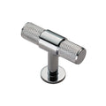 KNURLED T-Bar W50mm - solid brass