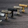 KNURLED T-Bar W50mm - solid brass