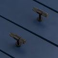 KNURLED T-Bar W50mm - solid brass