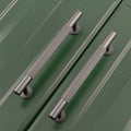 FTD710 LINED Cabinet Pull Handle - solid brass