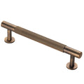 FTD710 LINED Cabinet Pull Handle - solid brass