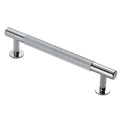 FTD710 LINED Cabinet Pull Handle - solid brass