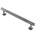 FTD710 LINED Cabinet Pull Handle - solid brass