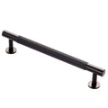 FTD710 LINED Cabinet Pull Handle - solid brass