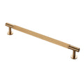 FTD710 LINED Cabinet Pull Handle - solid brass