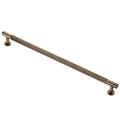 FTD710 LINED Cabinet Pull Handle - solid brass