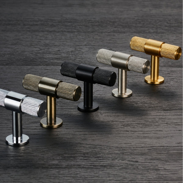 LINED T-Bar W50mm - solid brass