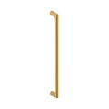 Slim curve cabinet handle - brass  (96 - 320mm)