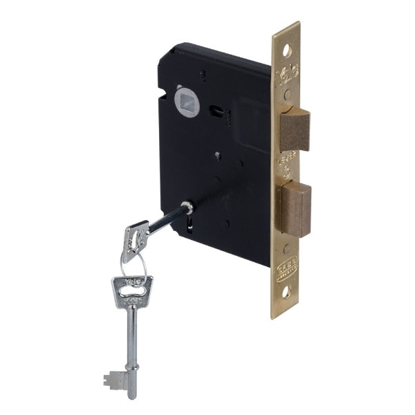 Lock body 3 Lever - Brass