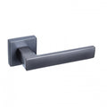 Solid fosil - brushed nickel door handle