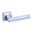 Solid fosil - polished chrome door handle