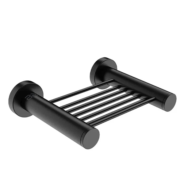 Round soap rack  - black