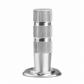 Invisible Door Stop Zinc Alloy Strong Magnetic Adjustable Door Stopper Hidden Copper Door Suction Door Holder Hardware - Graphite