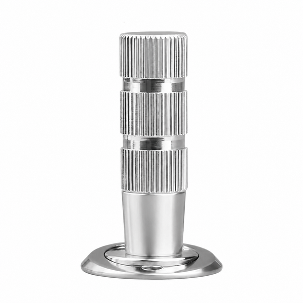 Invisible Door Stop Zinc Alloy Strong Magnetic Adjustable Door Stopper Hidden Copper Door Suction Door Holder Hardware - Graphite