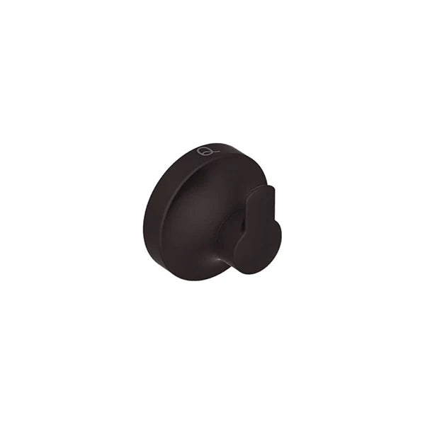 Bathroom robe hook - black
