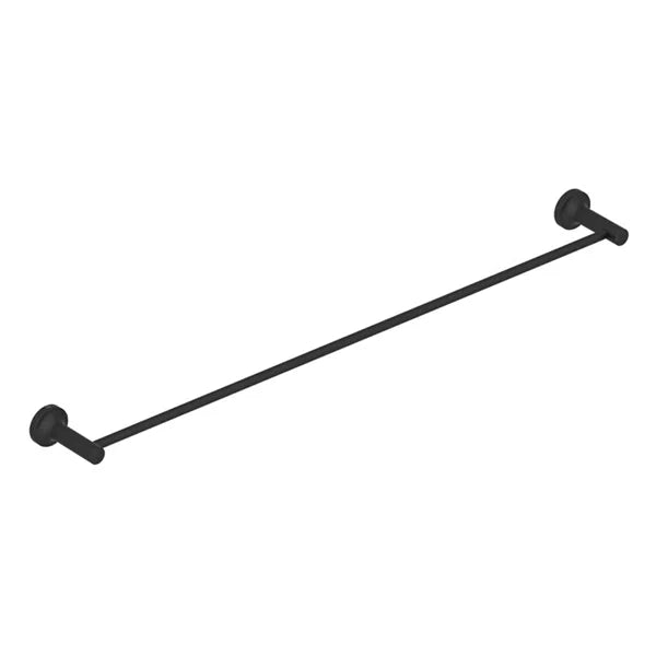 Single towel rail 800mm - matt black