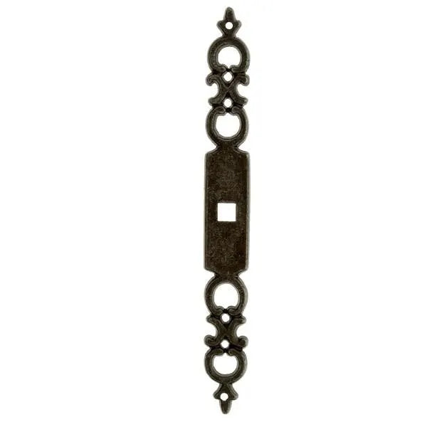 Antique brass escutcheon plate (small)