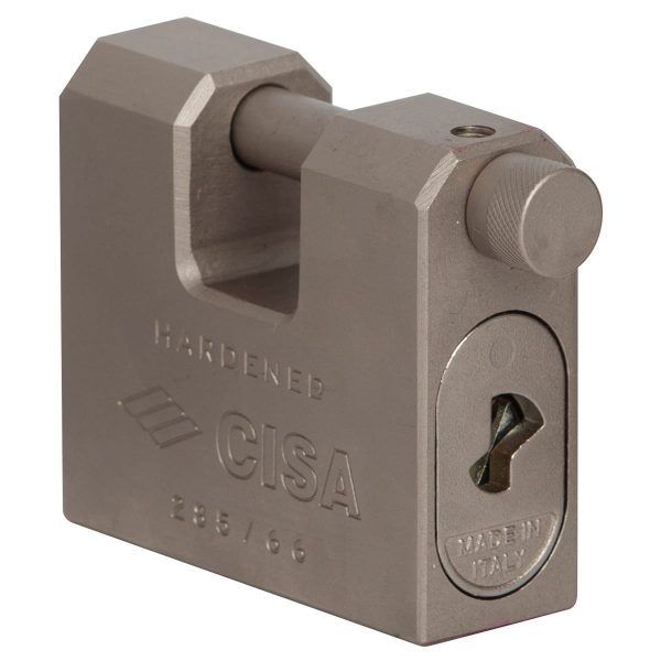 Barrier Solid Hardened Steel Slide Bolt Padlocks