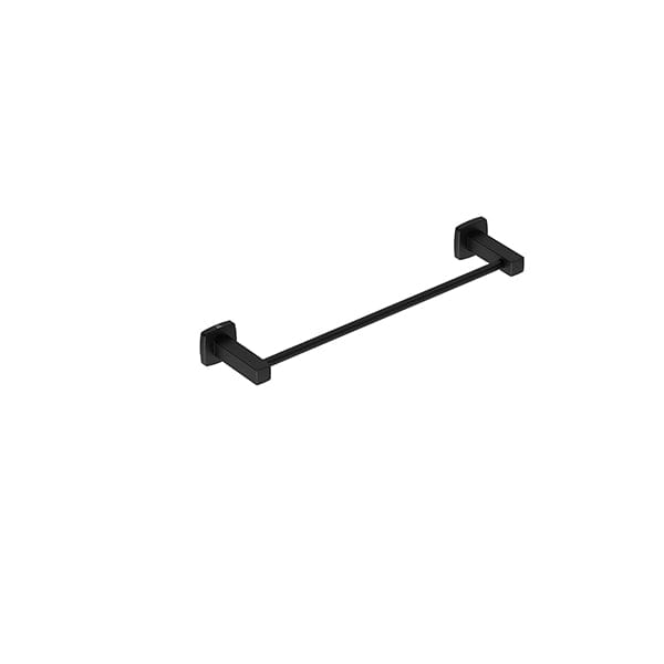 Single Towel Rail - Black