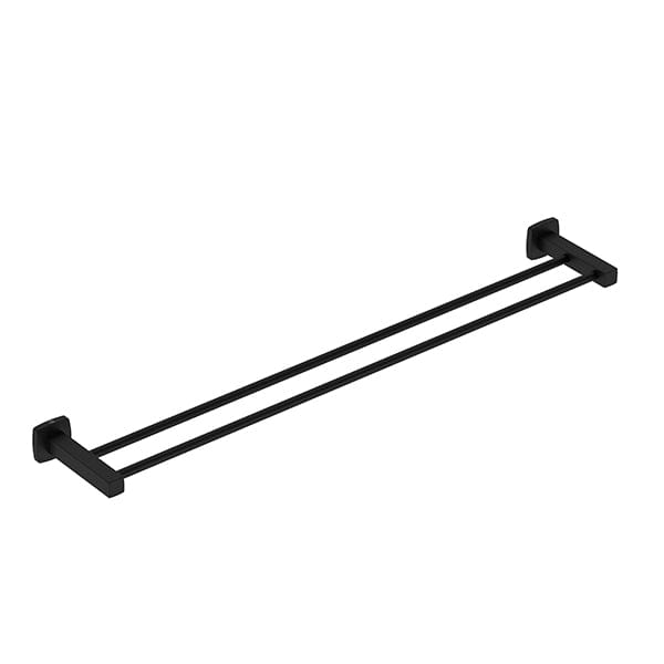 Towel Rail (Double) - Black