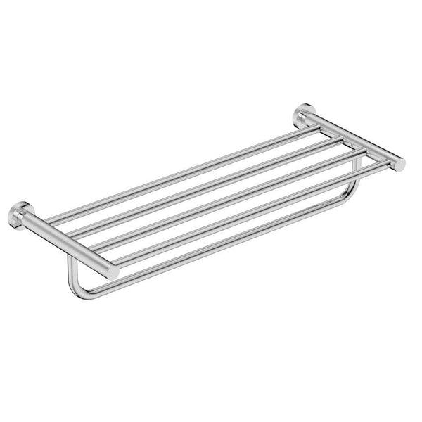 Towel Shelf & Hang Bar 650mm- Polished