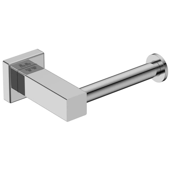 Stainless steel toilet paper holder - polished