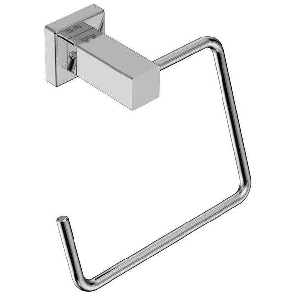 Stainless steel toilet paper holder - polished