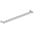 Towel rail - Double Rail 1100mm- Polished Stainless Steel.