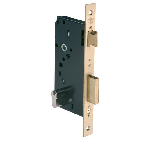 CYLINDER MORTICE LOCKS – BRASS VERSION – CxC 85mm (Cylinder sold separately)