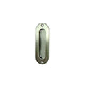 Stainless steel flush pull handle