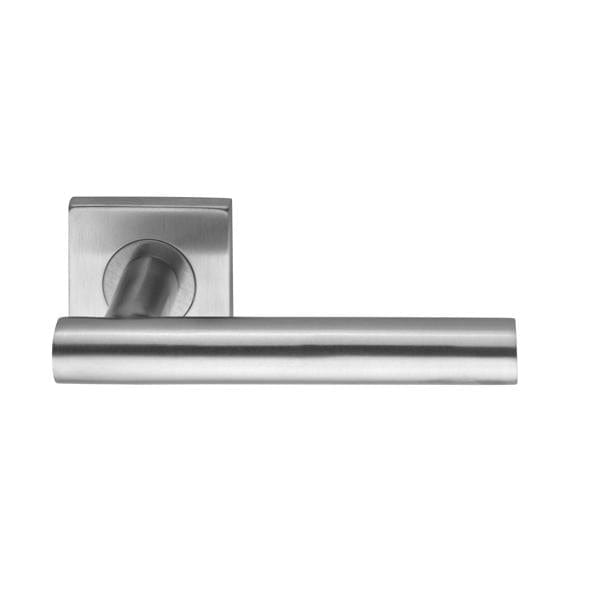 Baraca Stainless steel & square  escutcheon door handle