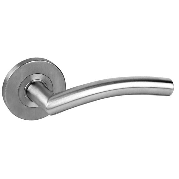 Stainless Steel Door Handles amea on rose