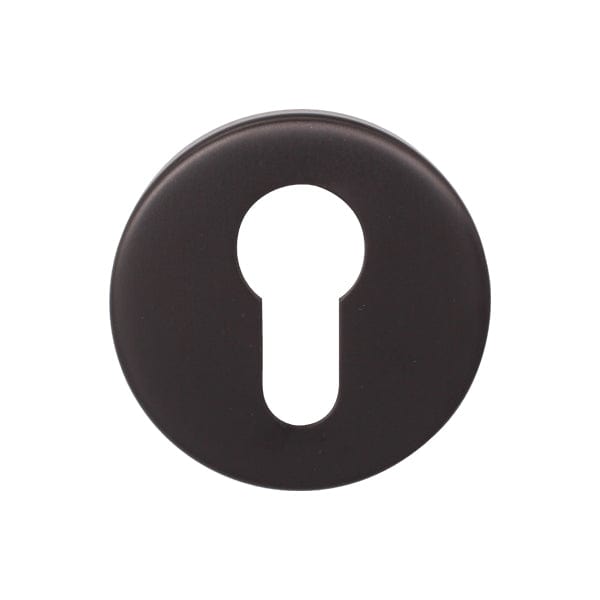 Escutcheon round - black