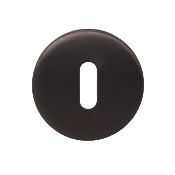 Escutcheon round - black