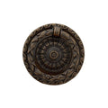 Cabinet Large ring on round flower backplate
