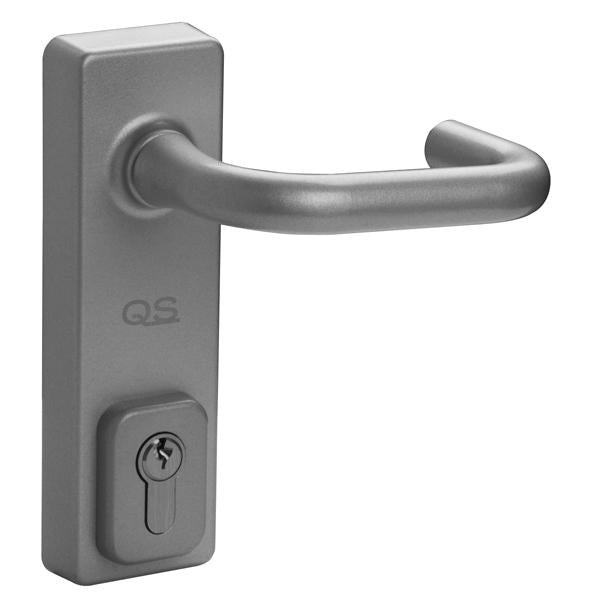 Access Control Lever Exterior Access lever handle + cyl – Handleco.SA