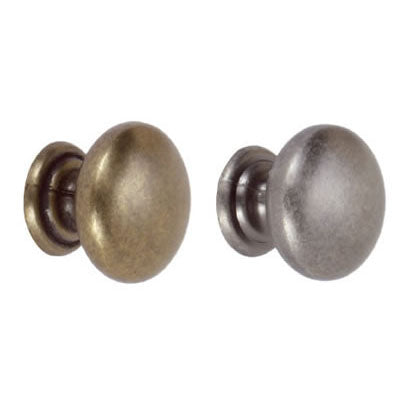 Mushroom knob aluminum