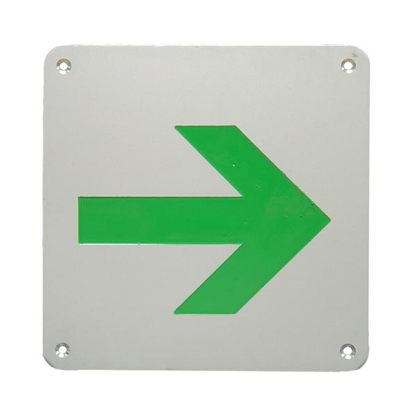 Stainless Steel Arrow Sign – 160mm * 160mm