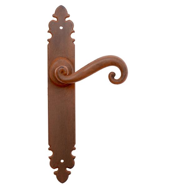 Marseille on plate door handle