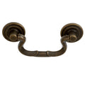 Traditional fixed & drop cabinet handles