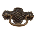 Drop handle antique brass