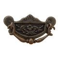 Drawer pull antique brass handle