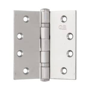 Stainless steel hinge, 100x100x3mm, pair